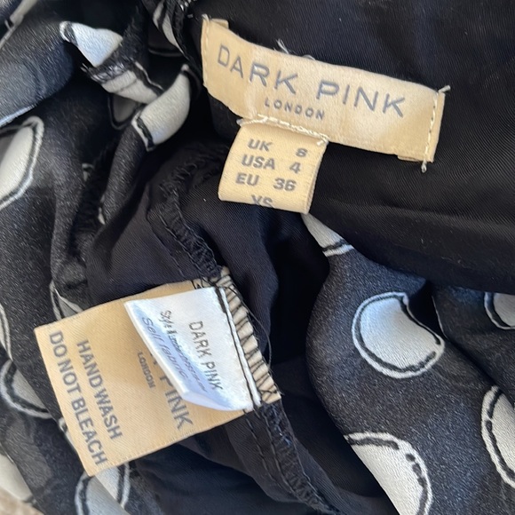 DARK PINK POLKADOTS JUMPSUIT - Picture 4 of 5